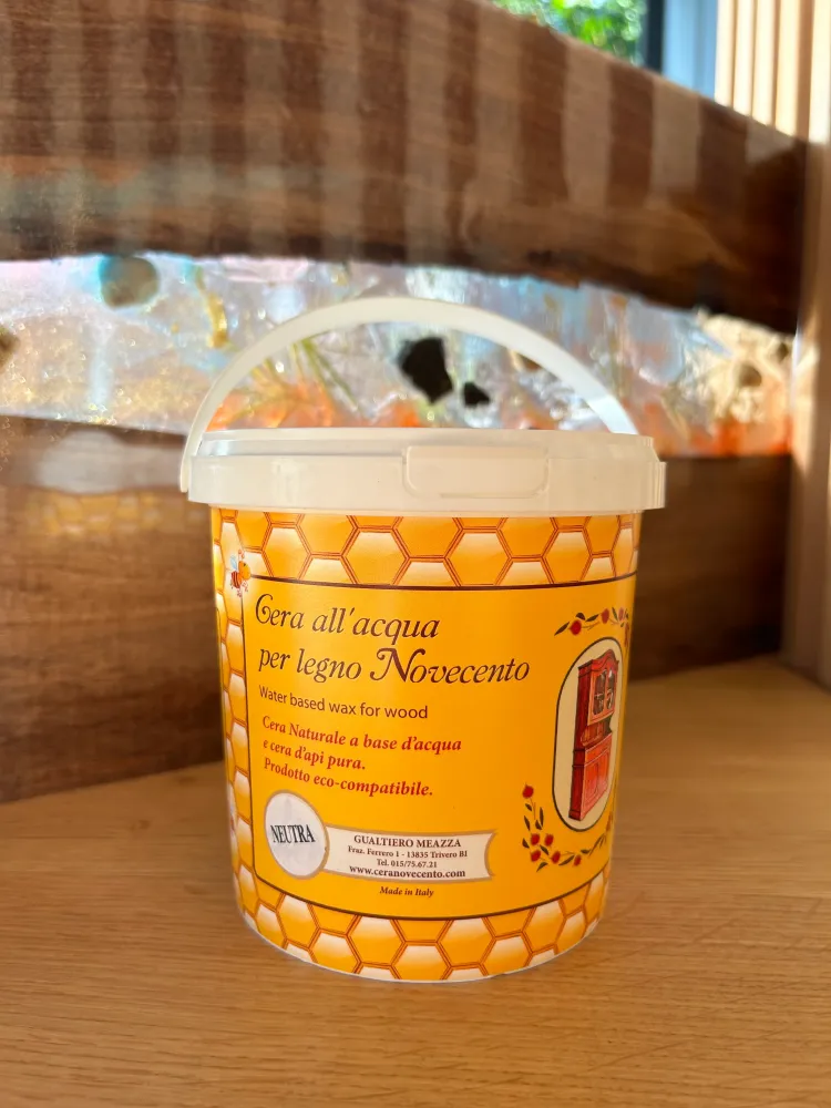 Cera all'acqua per legno Novecento Neutra - 1l