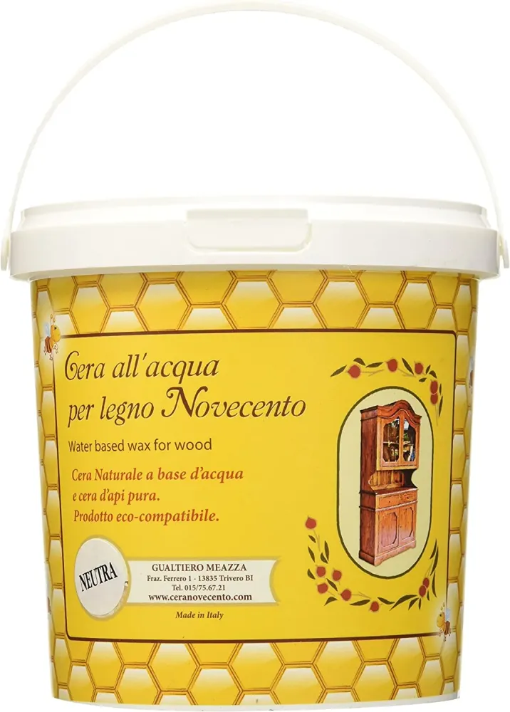 Cera all'acqua per legno Novecento Neutra - 1l