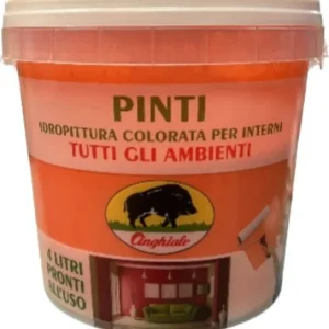 CINGHIALE - IDROPITTURA PRONTA COLORATA 4LT TROPICAL