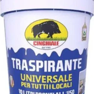 CINGHIALE - IDROPITTURA TRASPIRANTE PRONTA ALL'USO 10LT