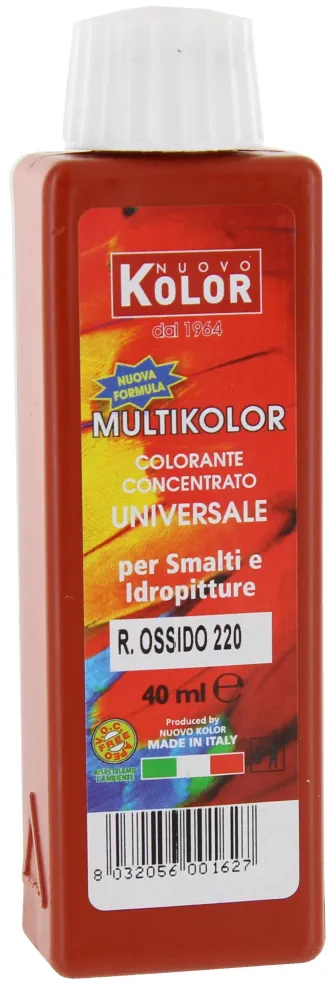 Colorante Universale Ml. 40 Col. Rosso Vivo 20R 12.00 Pz