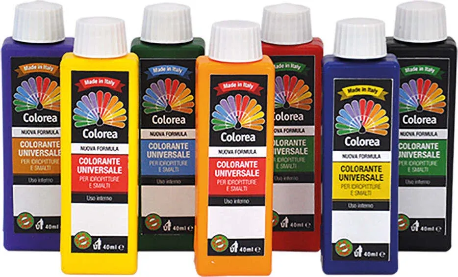 COLORANTE UNIVERSALE 'COLOREA' ml. 40 - N.120 Giallo ossido