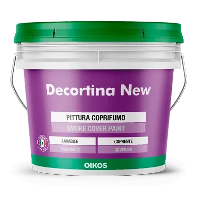 DECORTINA NEW - PITTURA COPRIMACCHIA E COPRIFUMO - 4 LT