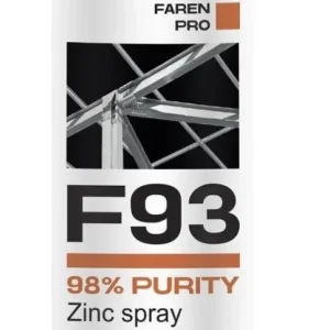Faren F93 400ml zinco spray protezione alla corrisione e alle ossidazioni purezza 98%