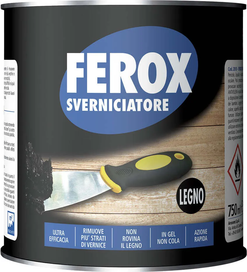 FEROX SVERNICIATORE LEGNO ml 750 Arexons