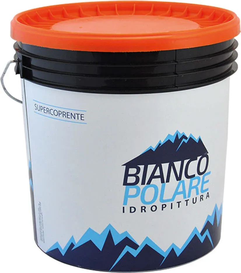 IDROPITTURA SUPERLAVABILE Lt. 14 Bianco Polare