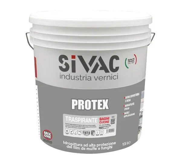 Idropittura Trasp. Bagni E Cucine Lt 13 Protex Idr