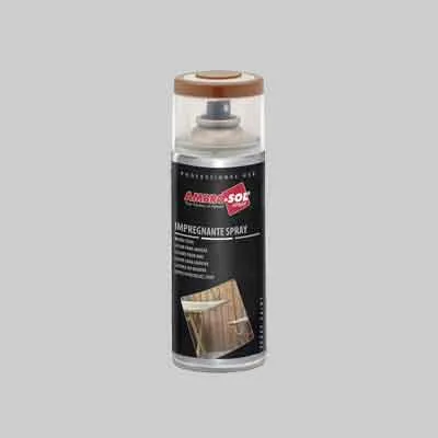 IMPREGNANTE PER LEGNO SPRAY AMBROSOL ml 400 - Bianco. Prezzo per Pezzo.