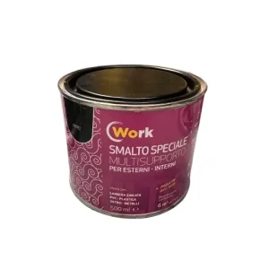 IRIS WORK - SMALTO SPECIALE MULTISUPPORTO 500 ML NERO