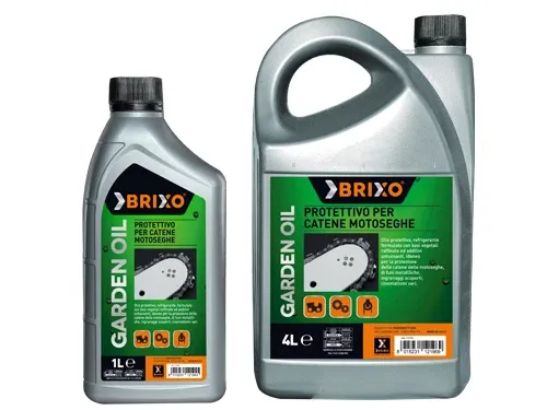 Lubrificanti olio protettivo Brixo per catena motoseghe. Prezzo per Pezzo.