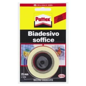 Nastri biadesivo soffice Pattex. Prezzo per Pezzo.