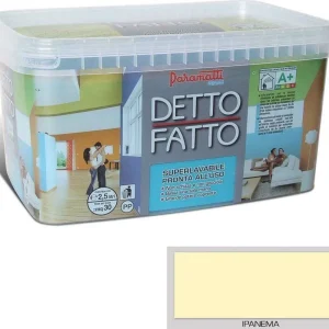 PARAMATTI DETTO FATTO PITTURA ACRILICA SUPERLAVABILE 2.5LT IPANEMA