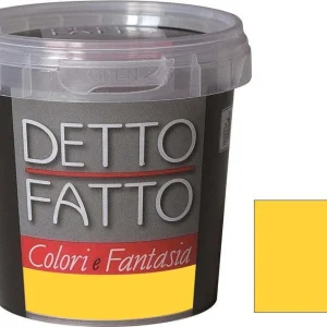 PARAMATTI DETTO FATTO PITTURA ACRILICA SUPERLAVABILE 125 ML GIALLO LIMONE