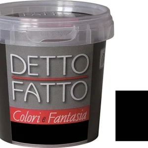 PARAMATTI DETTO FATTO PITTURA ACRILICA SUUPERLAVABILE 125 ML NERO