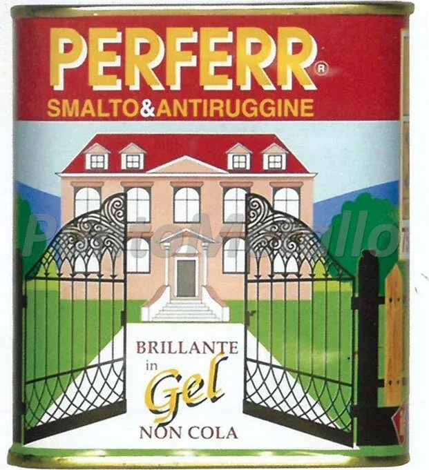 PERFERR SMALTO E ANTIRUGGINE GEL GRIGIO CHIARO 0,75 LT
