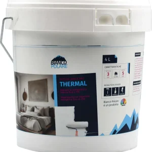 PITTURA PER ISOLAMENTO TERMICO 'PRO THERMAL' lt. 14 Bianco Polare