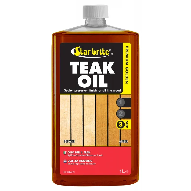 PREMIUM TEAK OIL 1LT - 6401234 - STAR BRITE