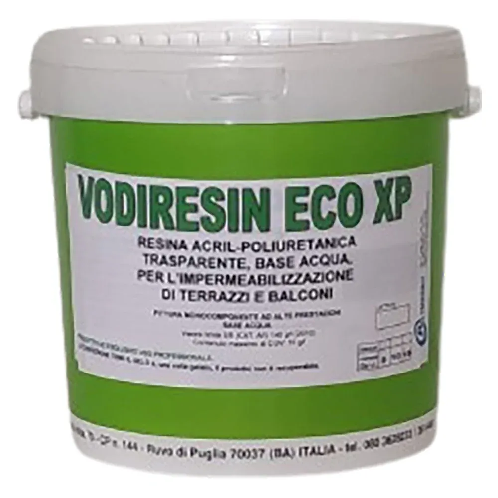 Resina Acrilpoliuretanica Filmante 'Vodiresin Eco' Lt. 5 - Trasparente - Vodichem