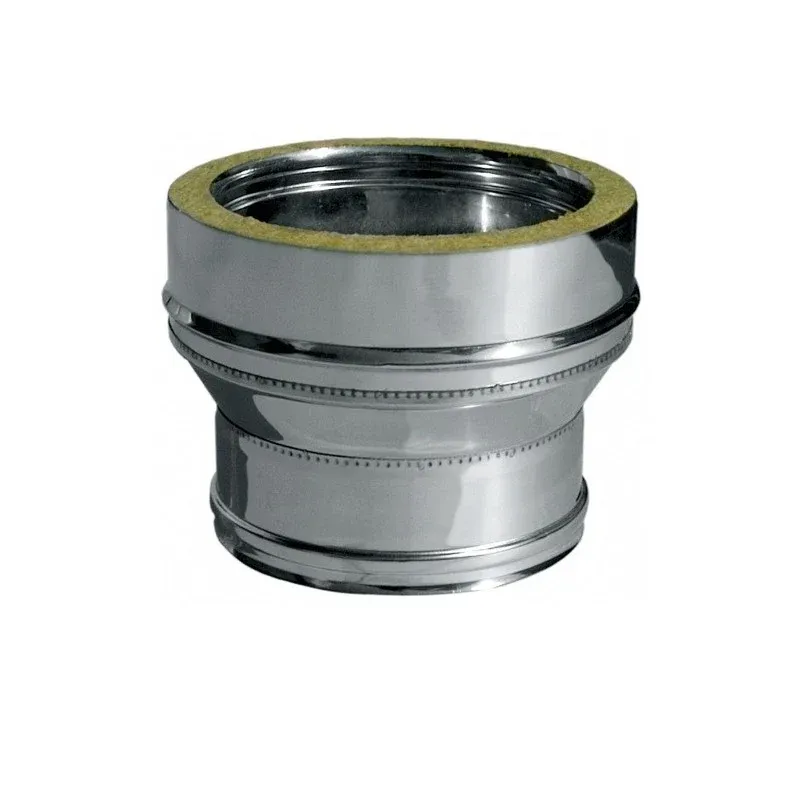 riduzione doppia parete ø 130/180 - 150/200 mm