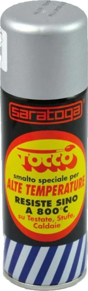 Saratoga Tocco Spray color alluminio per alte temperature 200ml