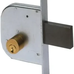 serratura da infilare per cancelli art. 42020 cisa e50 - scatola 84,5x95 mm