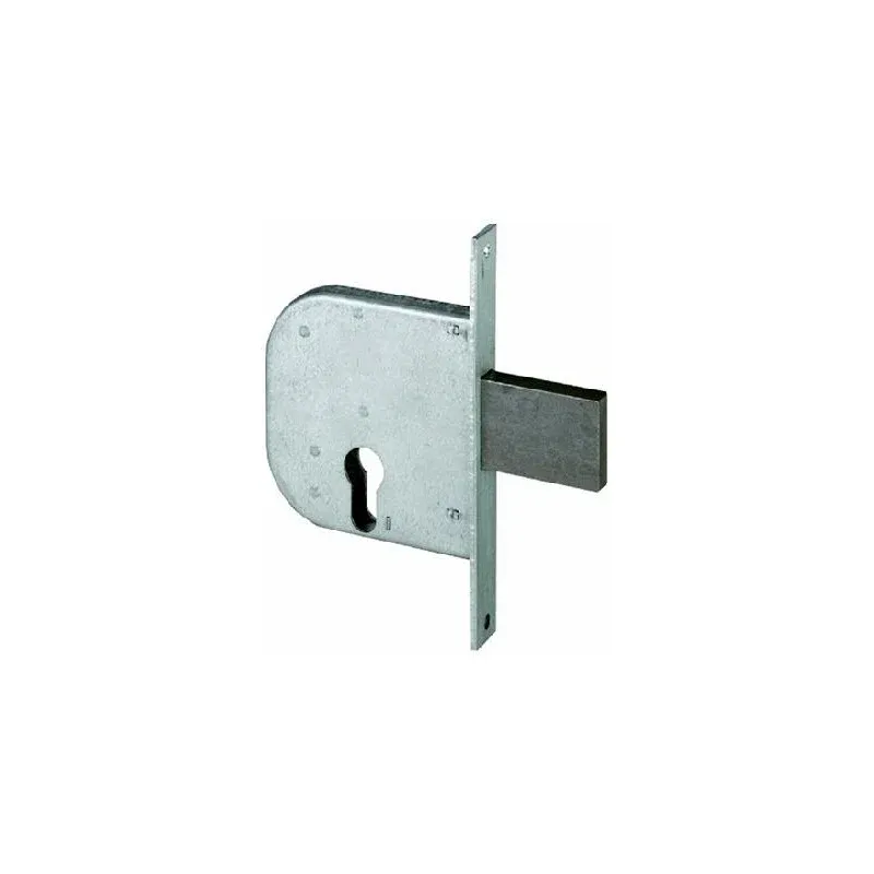 serratura da infilare per cancelli art. 42022 cisa e50 - scatola 84,5x95 mm