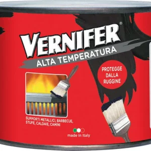 SMALTO ALTA TEMPERATURA ml. 500 - alluminio (4767) Arexons