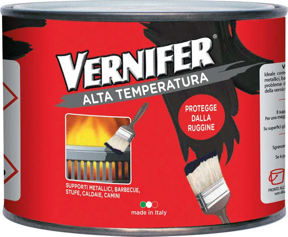 SMALTO ALTA TEMPERATURA ml. 500 - alluminio (4767) Arexons