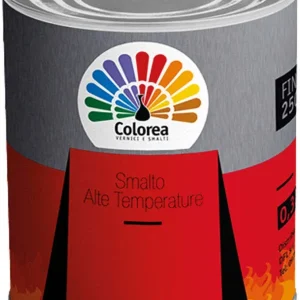 SMALTO ALTA TEMPERATURA 'COLOREA' Lt. 0,375 Alluminio