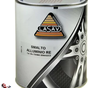 Smalto per cerchioni auto nitrosintetico colore alluminio 750 ml