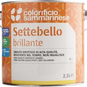 SMALTO SINTETICO 'SETTEBELLO' Lt. 0,750 Bianco Colorificio Sammarinese