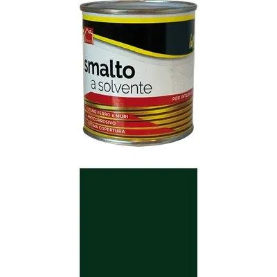 Smalto Solvente Hand - Verde Muschio Ral 6005 Ml 125- 6 Pezzi