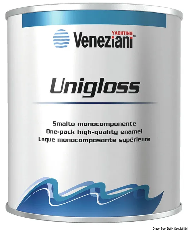 Smalto Unigloss blu sky 0,5 l