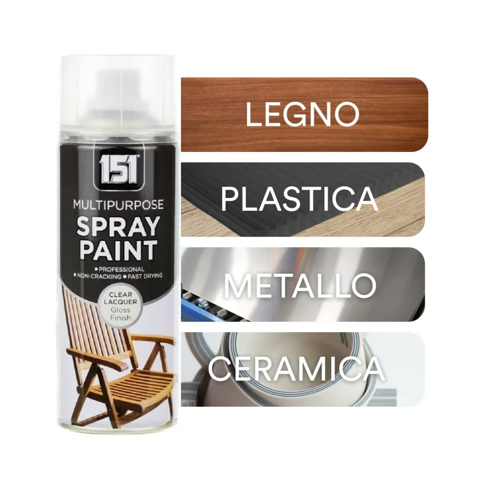Spray Per Laccatura Trasparente 300ml