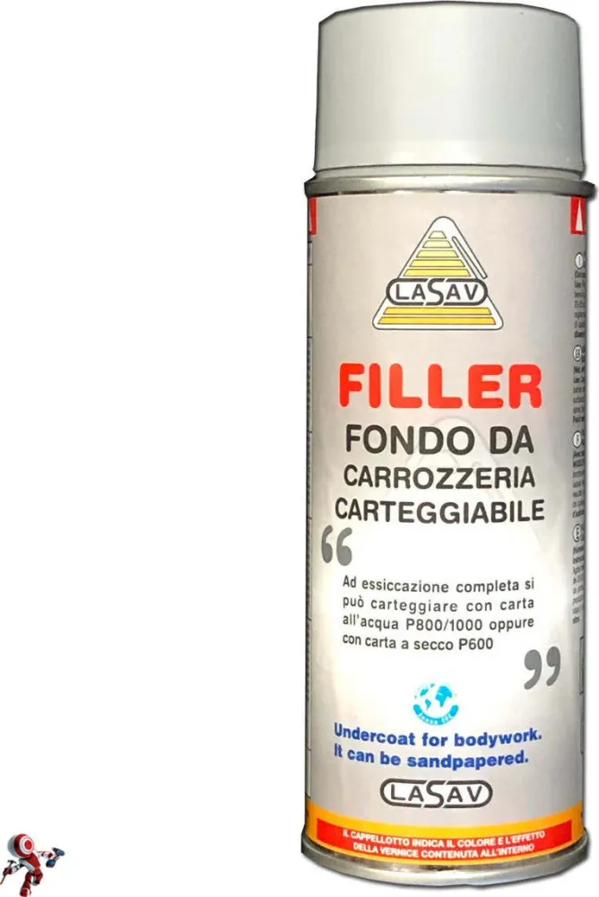 Stucco spray per carrozzeria auto riempitivo carteggiabile ml.400 ral7042