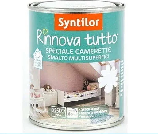 SYNTILOR - RINNOVA TUTTO SMALTO SPECIALE CAMERETTE 0,250 LT POP
