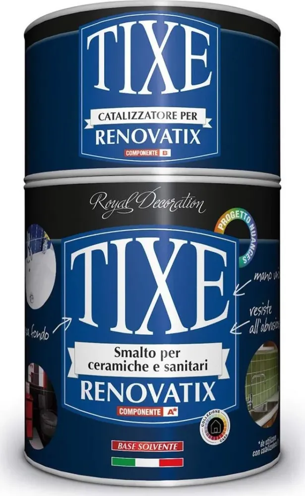 TIXE RENOVATIX SMALTO PER CERAMICHE E SANITARI 750ML ROSSO