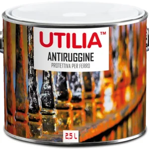 Utilia Antiruggine Lt. 2,5 Grigio 2.00 Pz