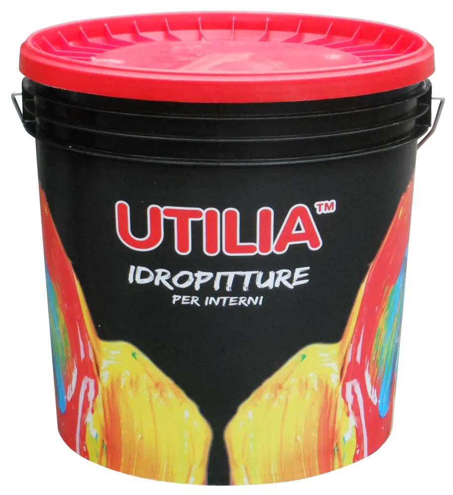 Utilia Idropittura Tempera Col. Bianco Lt.14