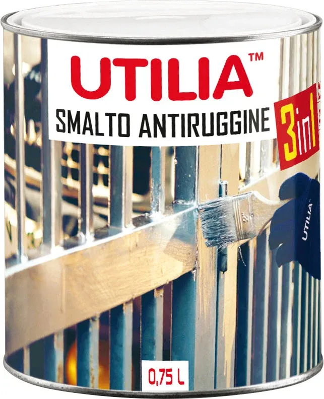 Utilia Smalto Antiruggine Ml. 750 Cuoio 6.00 Pz