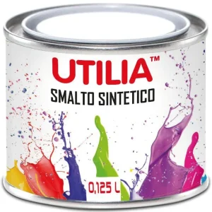 Utilia Smalto Sintetico Ml. 125 Giallo Girasole 6.00 Pz