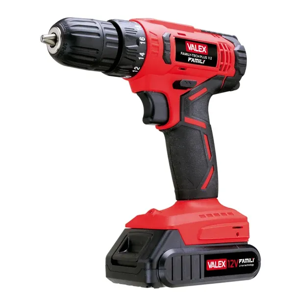 Valex - 1429436 - Trapano avvitatore Family-Tech PLUS 112 - batteria al litio - 12 V - Valex - 101882 - Conf. da 1 Pz.