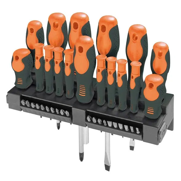Valex - 1463898 - Cacciaviti - con portainserto e bits - misure assortite - Valex - conf. 37 pezzi - 101872 - Conf. da 1 Pz.