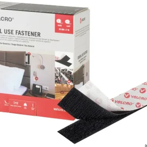 VELCRO® Brand GENERAL USE mm50 x 5mt nero