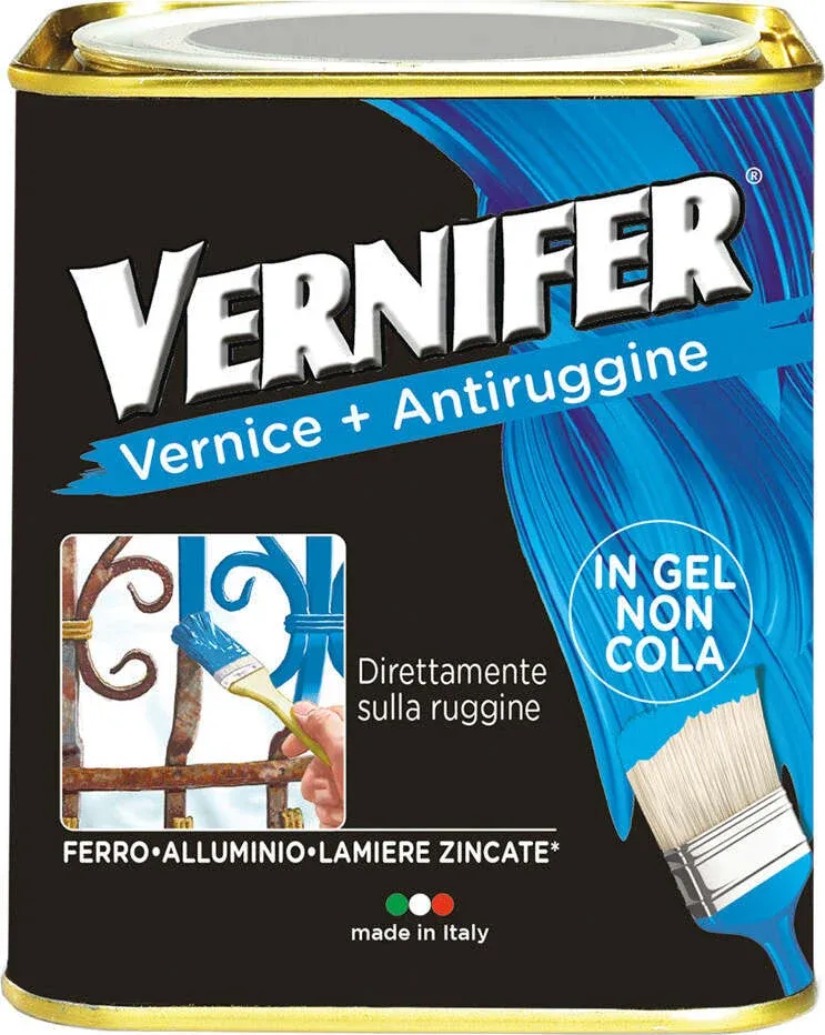 VERNICE ANTIRUGGINE VERNIFER Ml. 750 - verde rinascimento (4890) Arexons