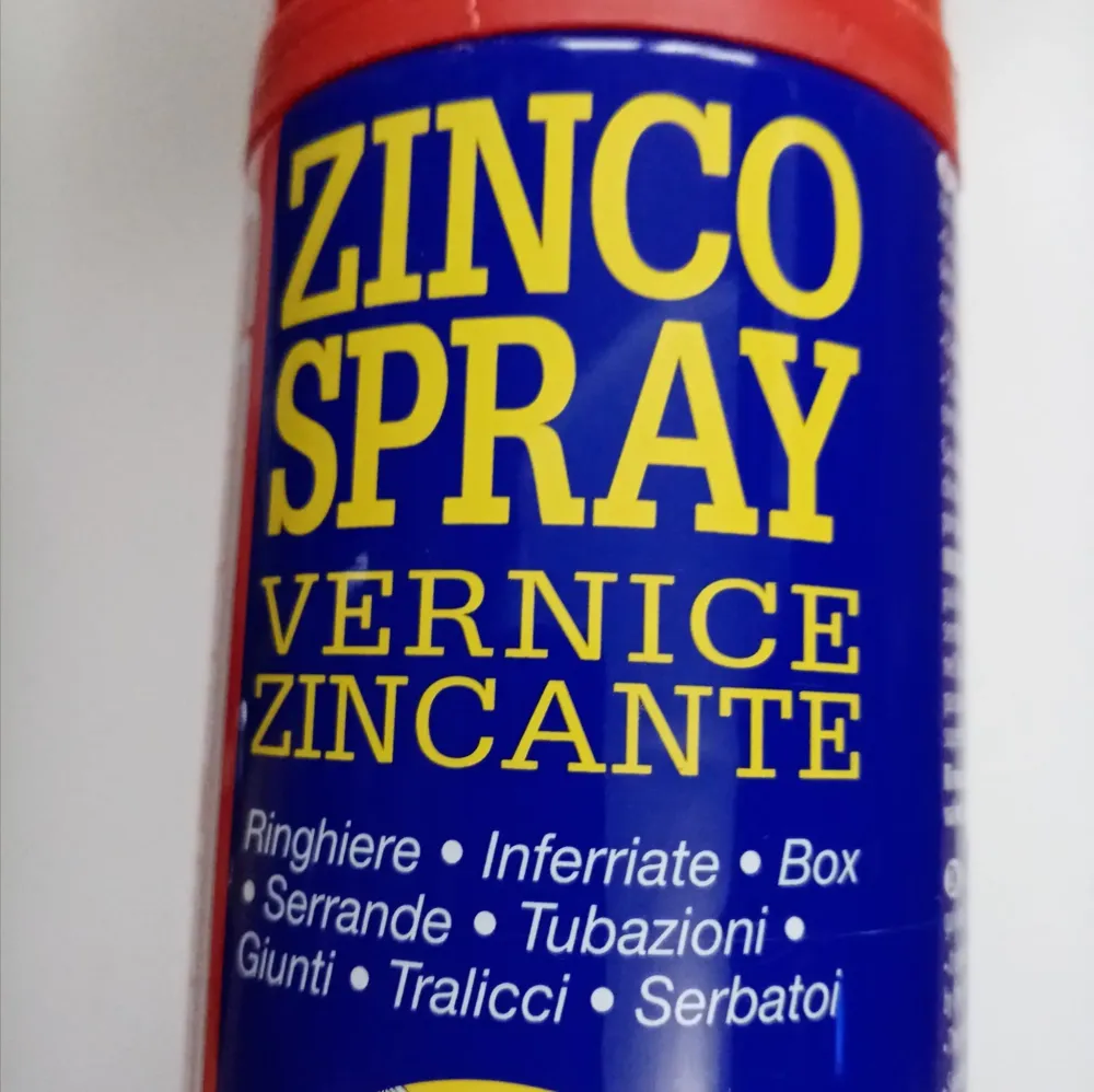 Zinco Spray 400ml vernice zincante per galvanizzare freddo