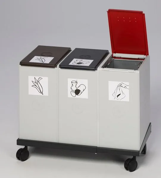 Contenitore plastica VAR carrello di sistema I 3820 - Conformità CE