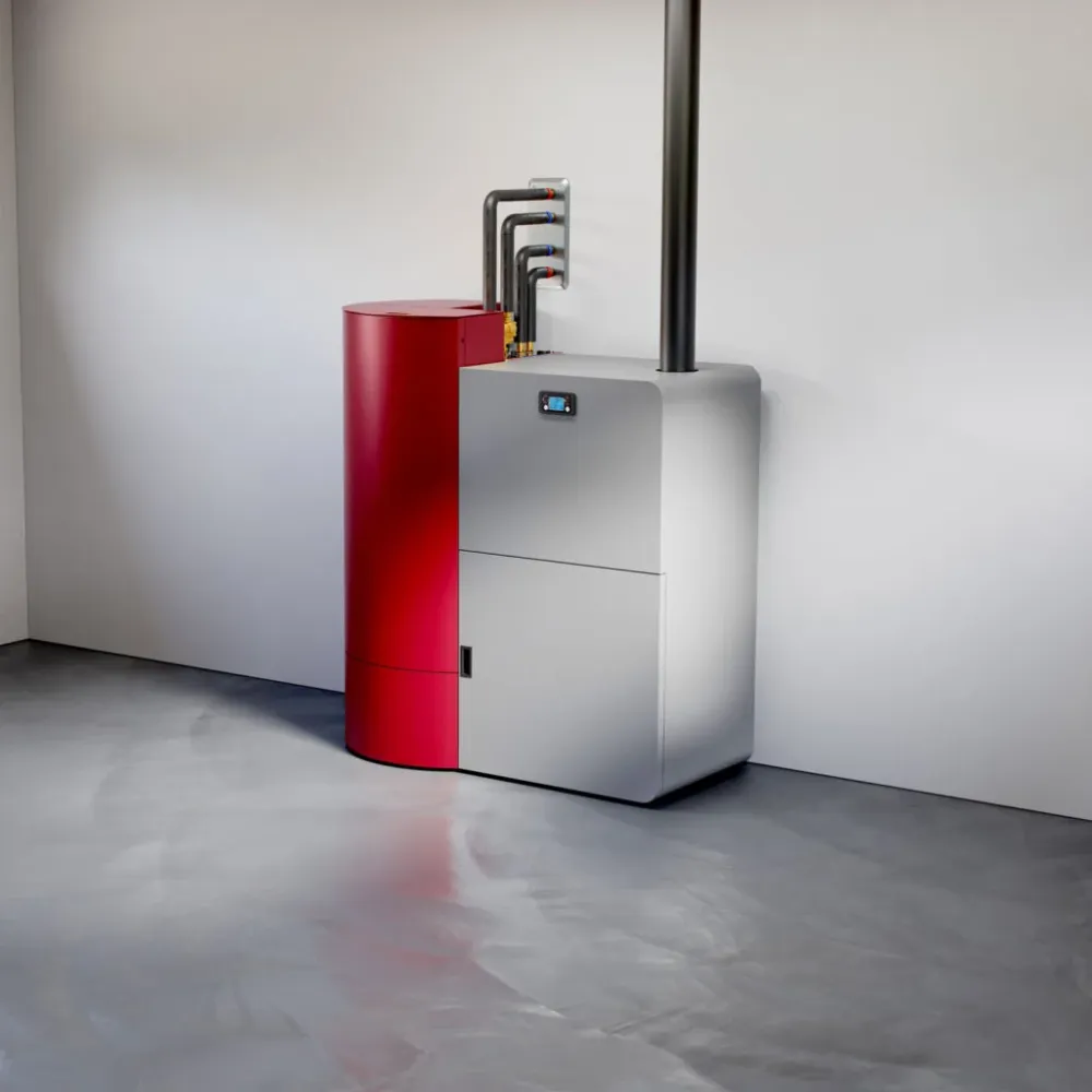 Caldaia pellet Kalor SKILL BOILER 35 Plus da 34,1 kW Autopulente Wi-Fi Optional