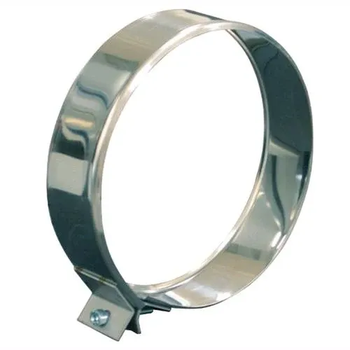 COLLARE PER CANNA FUMARIA ACCIAIO INOX Ø180 mm Mod. SPEEDY 01