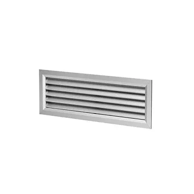 GRIGLIA DI RIPRESA ALLUMINIO 300 X 150 MM